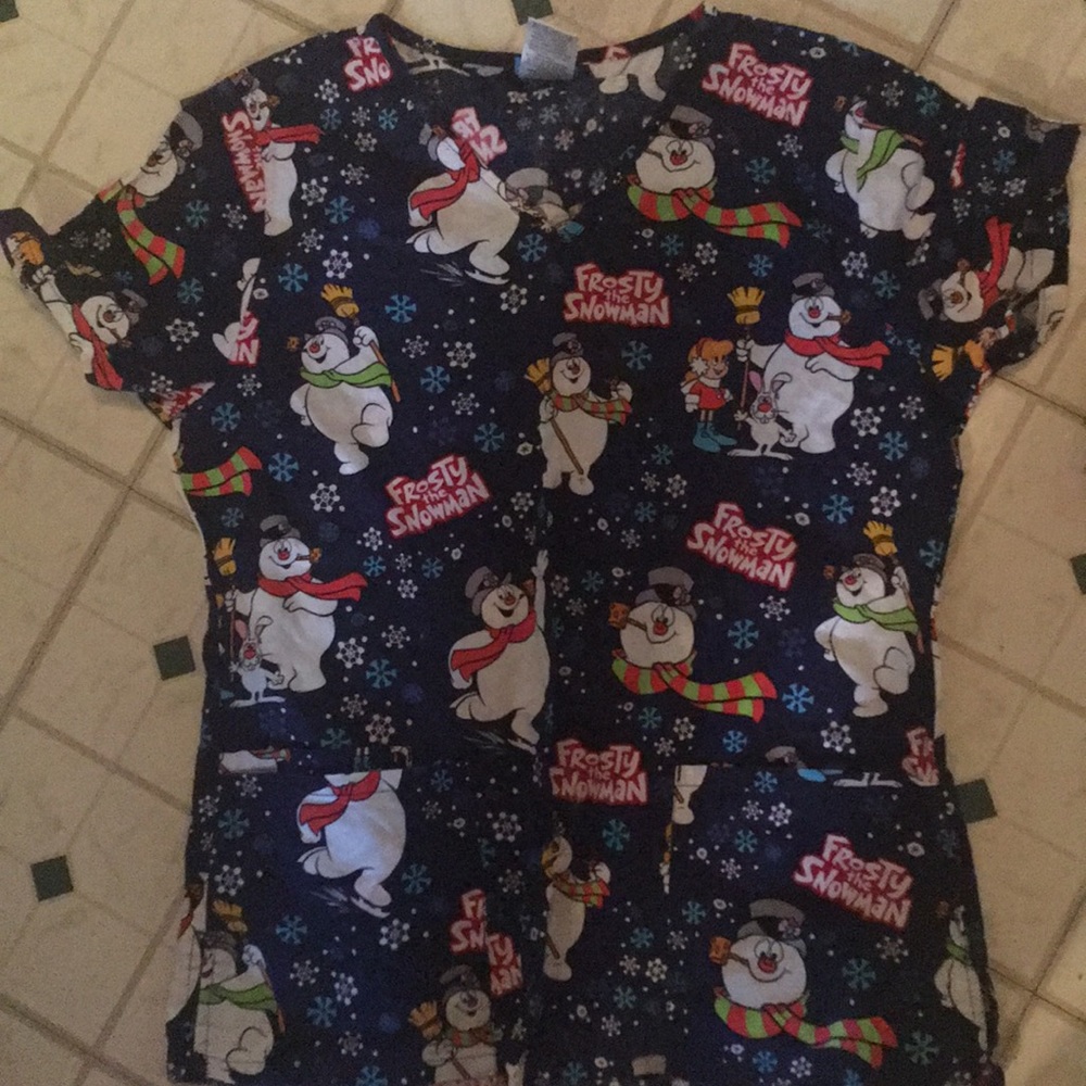 Small scrub top